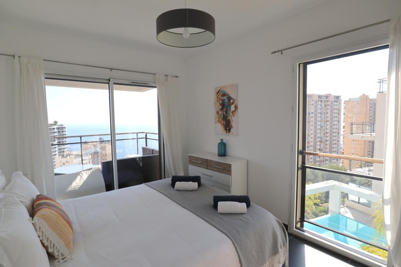Luxurious Apartments Monaco&Seaview, Infinitypool&Parking Beausoleil Ngoại thất bức ảnh