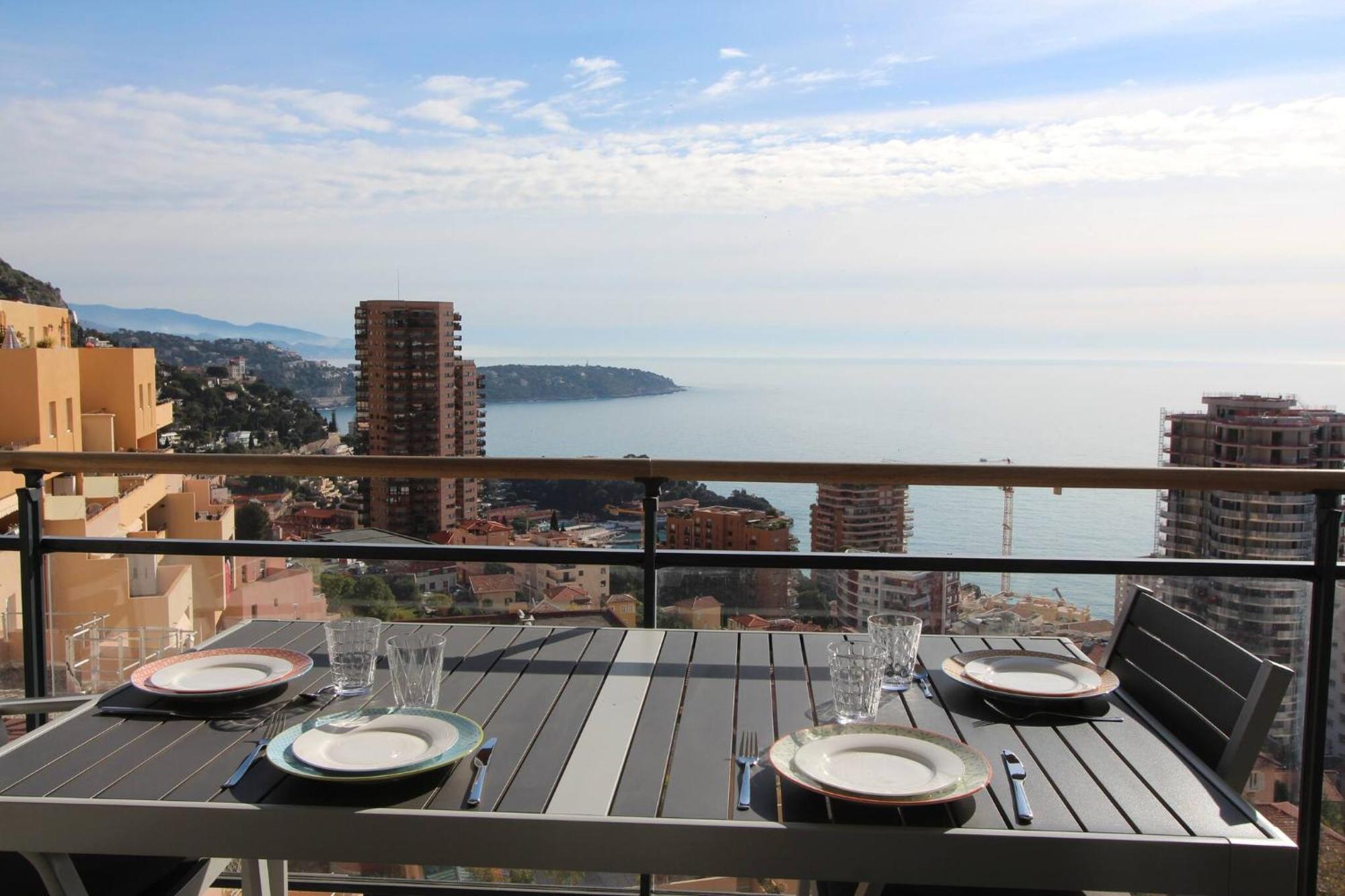 Luxurious Apartments Monaco&Seaview, Infinitypool&Parking Beausoleil Ngoại thất bức ảnh