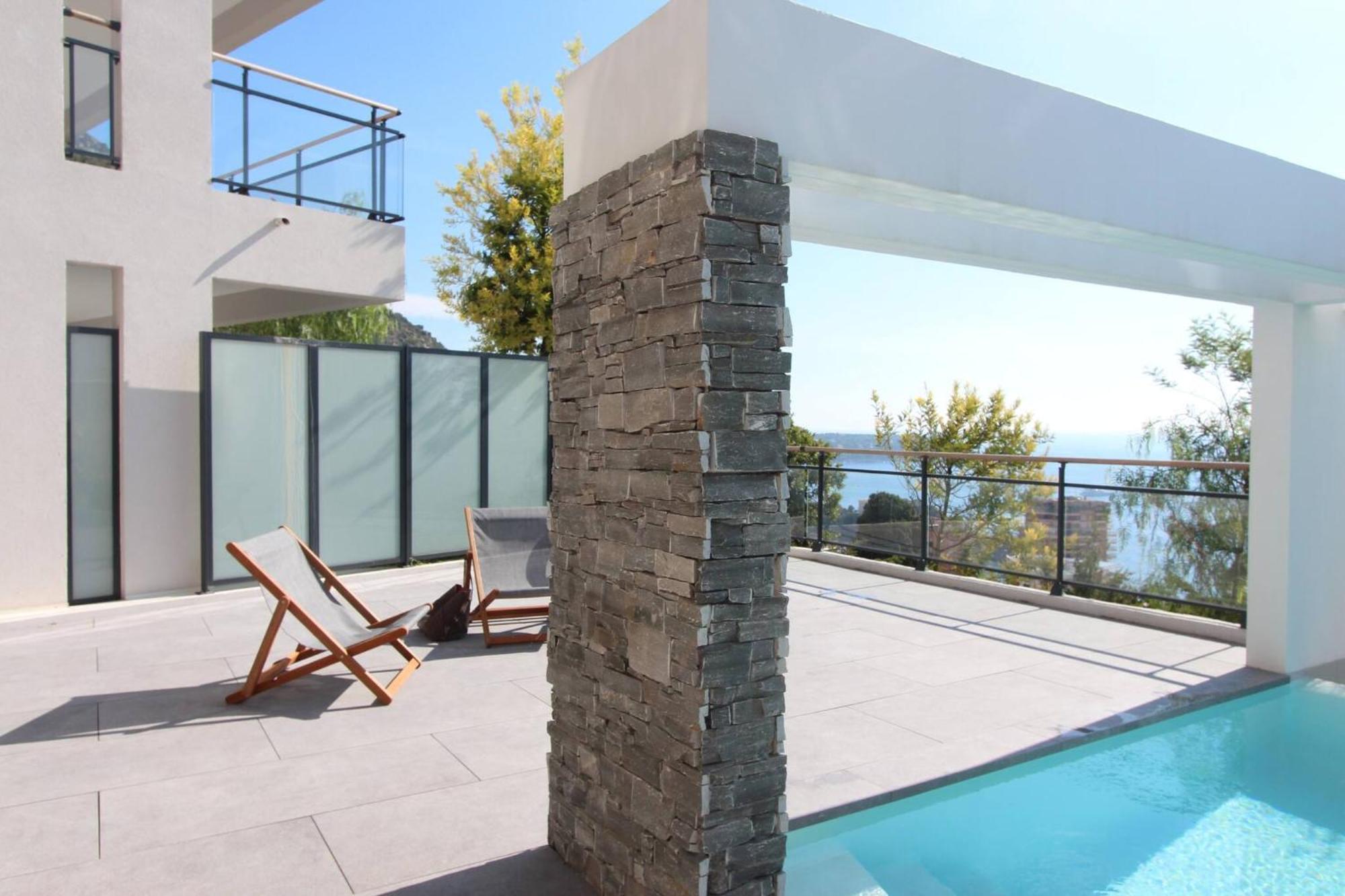 Luxurious Apartments Monaco&Seaview, Infinitypool&Parking Beausoleil Ngoại thất bức ảnh