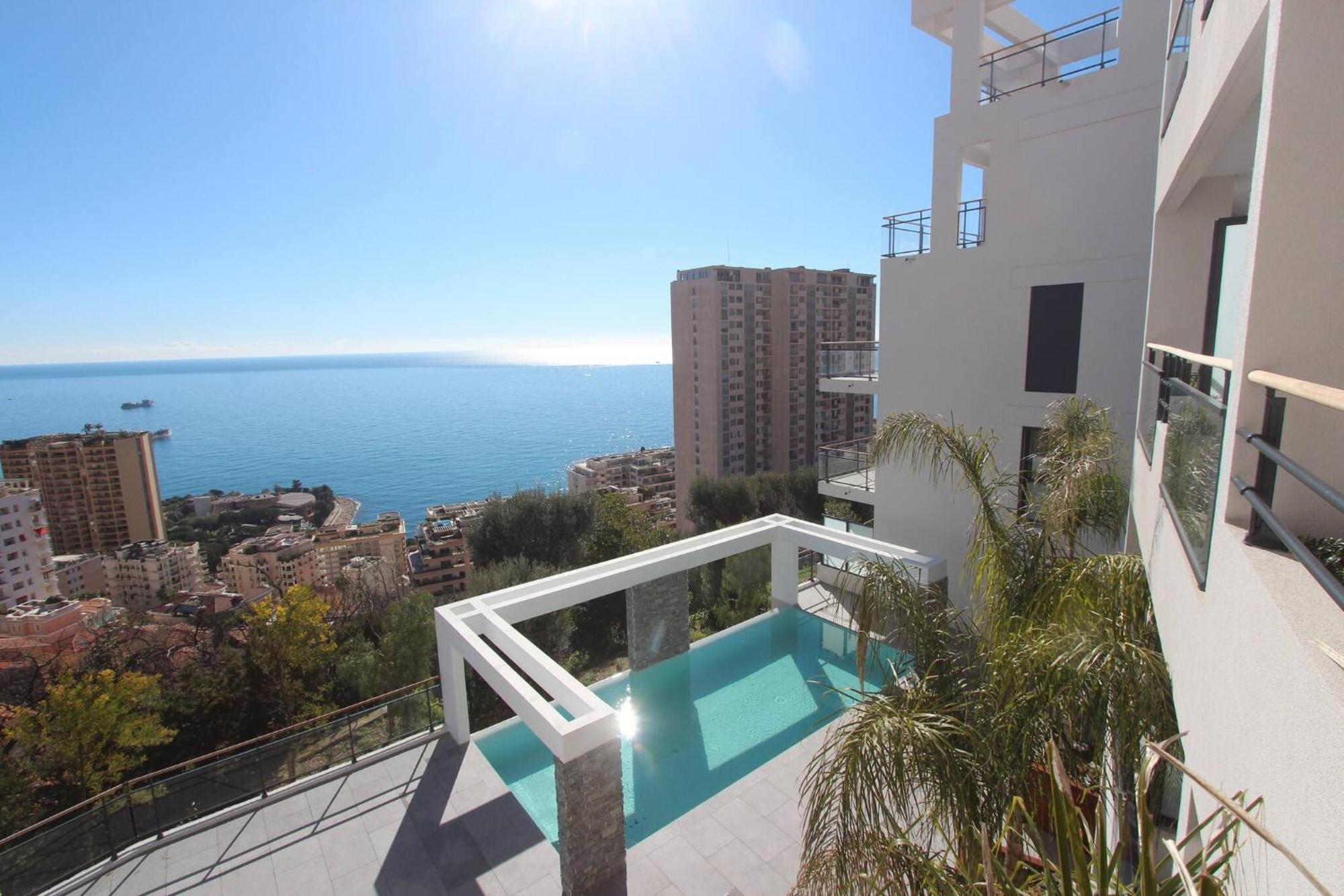 Luxurious Apartments Monaco&Seaview, Infinitypool&Parking Beausoleil Ngoại thất bức ảnh